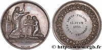 FRANCE Médaille de mariage AMOUR ET MARIAGE 1833 (32,5mm, 16,26g, 12h) -