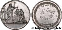 FRANCE Médaille de mariage AMOUR ET MARIAGE 1822 (32,5mm, 16,71g, 6h) -