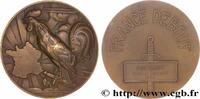 FRANCE Médaille, France debout ÉTAT FRANÇAIS 1940 (79,5mm, 269,04g, 12h) -