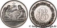 FRANCE Médaille de mariage, Evangile de St Mathieu AMOUR ET MARIAGE 1867 (31,5mm, 14,18g, 12h) -