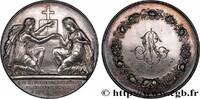 FRANCE Médaille de mariage, Evangile de St Mathieu AMOUR ET MARIAGE 1891 (30mm, 14,17g, 12h) -