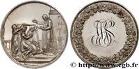FRANCE Médaille de mariage AMOUR ET MARIAGE 1836 (41,5mm, 31,77g, 12h) -