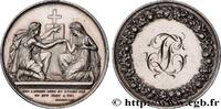 FRANCE Médaille de mariage AMOUR ET MARIAGE 1829 (31,5mm, 14,11g, 12h) -