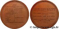 FRANCE Médaillon en terre cuite, Construction de l’Hôtel- CHARLES X 33 - Bordeaux 1826 (117mm, 164,19g, 12h) -