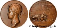 FRANCE Médaille, Jeune fille Senoufo QUATRIÈME RÉPUBLIQUE - Colonies 1951 (59mm, 99,93g, 12h) -