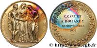FRANCE Médaille de mariage, La Religion les unit AMOUR ET MARIAGE 1835 (37mm, 21,62g, 12h) -