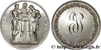 FRANCE Médaille de mariage, La Religion les unit AMOUR ET MARIAGE 1816 (36mm, 22,12g, 6h) -
