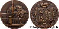 FRANCE Médaille, Internat des hôpitaux de Lyon SCIENCES & SCIENTIFIQUES 1930 (111mm, 431,19g, 12h) -