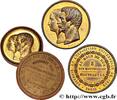 FRANCE Médaille, Souvenir de l’Exposition Universelle EXPOSITIONS UNIVERSELLES 75 - Paris 1855 (37,5mm, 24,93g, 12h) -