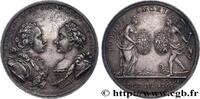 FRANCE Médaille, Mariage de l'archiduc d'Autriche et de l AMOUR ET MARIAGE Bruxelles ou Vienne 1765 (28,5mm, 8,61g, 12h) -