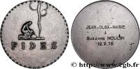 FRANCE Médaille, offerte à Suzanne Noulin AMOUR ET MARIAGE 1978 (79,5mm, 188,58g, 12h) -