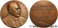 FRANCE Médaille, Société des auteurs, compositeurs et édi MUSIQUE, ARTS ET CONCERTS 33 - Saint-Savin-de-Blaye 1936 (68mm, 141,7g, 12h) -