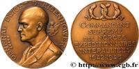 FRANCE Médaille, Général Dwight D. Eisenhower ARMÉES n.d. (67mm, 168,03g, 12h) -