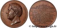 FRANCE Médaille, Charles Henri Christofle et son testamen SCIENCES & SCIENTIFIQUES 1805-1863 (50,5mm, 58,44g, 12h) -