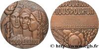FRANCE Médaille, Hommage de la Coopération COOPERATIVES Monnaie de Paris n.d. (67,5mm, 222,76g, 12h) -