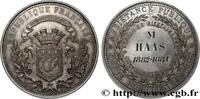 FRANCE Médaille, Assistance publique, Quête pour les pauv ASSISTANCE PUBLIQUE 75 - Paris 1882 (41,5mm, 36,05g, 12h) -