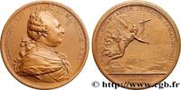 FRANCE Médaille, Visite du Roi lors de la construction de LOUIS XVI Monnaie de Paris (1786) (63,5mm, 87,53g, 12h) -