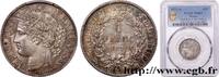FRANCE 1 franc Cérès, IIIe République, petit A III REPUBLIC Paris 1872 (23,15mm, 5,0g, 6h) -