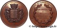 FRANCE Médaille, Honneur et reconnaissance des messins VILLES 57 - Metz 1877 (69mm, 141,3g, 12h) -