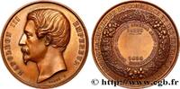 FRANCE Médaille, Concours général agricole, animaux repro AGRICULTURE 75 - Paris 1855 (50mm, 62,5g, 12h) -