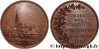 FRANCE Médaille, Création de la Caisse d’Epargne de Stras CAISSES D'ÉPARGNE 1834 (54mm, 65,81g, 12h) -