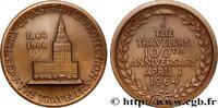 FRANCE Médaille, 100e anniversaire de The Travelers ASSURANCES 1964 (64,5mm, 116,79g, 12h) -