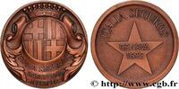 FRANCE Médaille, Centenaire d’Italia Seguros ASSURANCES Espagne, Barcelone 1988 (59,5mm, 117,30g, 12h) -
