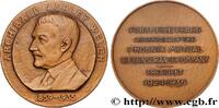 FRANCE Médaille, Archibald Ashley Welch, Président de Phe ASSURANCES 1935 (76,5mm, 178,93g, 12h) -