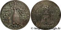 FRANCE Médaille, Centenaire de La Caennaise ASSURANCES 1938 (58,5mm, 99,99g, 12h) -