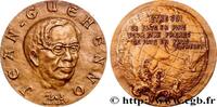 FRANCE Médaille, Jean Guéhenno LITTÉRATURE : ÉCRIVAINS/ÉCRIVAINES - POÈTES Monnaie de Paris 1963 (67mm, 165,77g, 12h) -