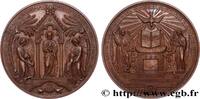 FRANCE Médaille de Baptême, Communion et Confirmation RELIGIONS n.d. (68,5mm, 142,91g, 12h) -