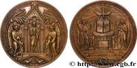 FRANCE Médaille de Baptême, Communion et Confirmation RELIGIONS n.d. (69mm, 147,76g, 12h) -