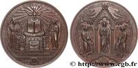 FRANCE Médaille de Baptême, Communion et Confirmation RELIGIONS 1847-1854 (69mm, 141,85g, 12h) -