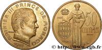 MONACO Essai de 50 Centimes Rainier III MONACO Paris 1962 (25mm, 6,83g, 6h) -
