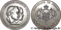MONACO - PRINCIPALITY OF MONACO - RAINIER III Essai de 100 Francs Rainier III et Albert MONACO - PRINCIPALITY OF MONACO - RAINIER III Paris 1982 (31mm, 15,05g, 6h) -
