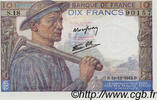 FRANCE 10 Francs MINEUR FRANCE 10 Francs MINEUR 1942 UNC -