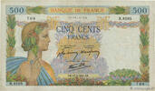 FRANCE 500 Francs LA PAIX FRANCE 500 Francs LA PAIX 1944 F+ -
