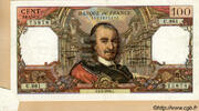 FRANCE 100 Francs CORNEILLE Fauté FRANCE 100 Francs CORNEILLE Fauté 1976 XF -
