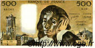FRANCE 500 Francs PASCAL FRANCE 500 Francs PASCAL 1970 AU- -