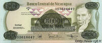 NICARAGUA 100000 Cordobas sur 500 Cordobas NICARAGUA 100000 Cordobas sur 500 Cordobas 1987 UNC -
