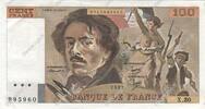 FRANCE 100 Francs DELACROIX modifié FRANCE 100 Francs DELACROIX modifié 1980 UNC- -