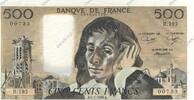 FRANCE 500 Francs PASCAL FRANCE 500 Francs PASCAL 1984 AU+ -