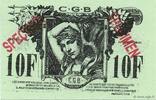 FRANCE regionalism and miscellaneous 10 Francs Spécimen FRANCE regionalism and miscellaneous 10 Francs Spécimen 1993 UNC -