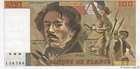 FRANCE 100 Francs DELACROIX modifié FRANCE 100 Francs DELACROIX modifié 1978 AU+ -