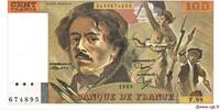 FRANCE 100 Francs DELACROIX modifié FRANCE 100 Francs DELACROIX modifié 1985 UNC- -
