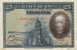 SPAIN 25 Pesetas SPAIN 25 Pesetas 1928 VF+ -