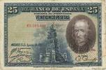 SPAIN 25 Pesetas SPAIN 25 Pesetas 1928 F -