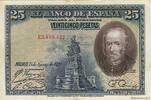 SPAIN 25 Pesetas SPAIN 25 Pesetas 1928 VF -