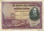 SPAIN 50 Pesetas SPAIN 50 Pesetas 1928 VF -
