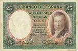 SPAIN 25 Pesetas SPAIN 25 Pesetas 1931 VF -